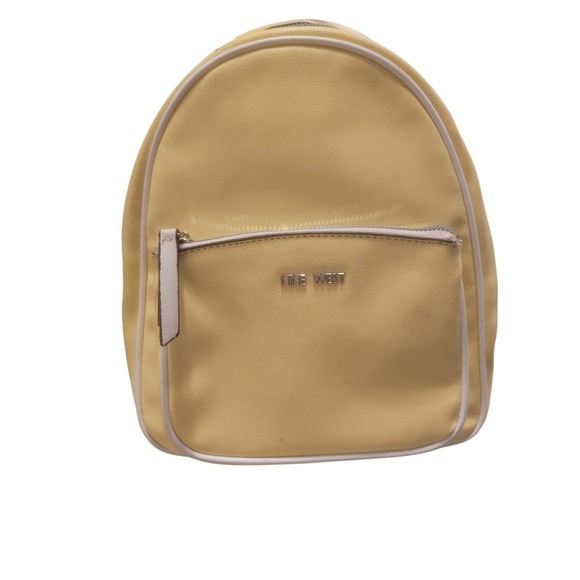 Nine West Yellow Small Flap Backpack - Picture 3 of 4